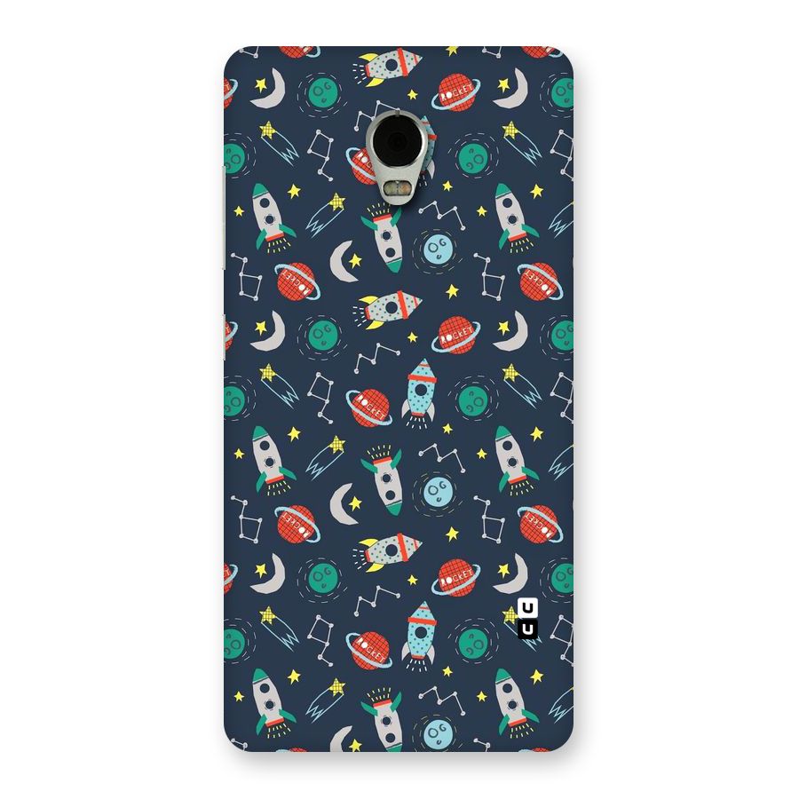 Space Rocket Pattern Back Case for Lenovo Vibe P1