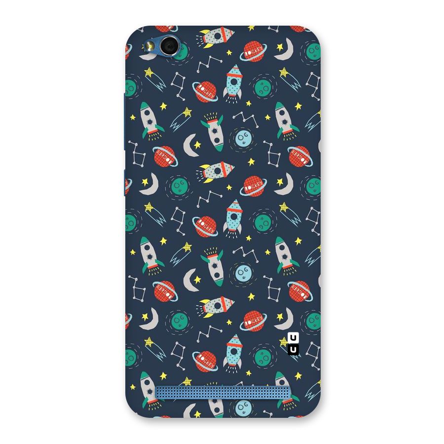 Space Rocket Pattern Back Case for Redmi 5A