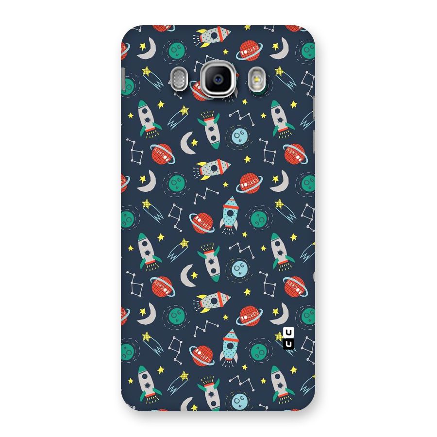 Space Rocket Pattern Back Case for Samsung Galaxy J5 2016