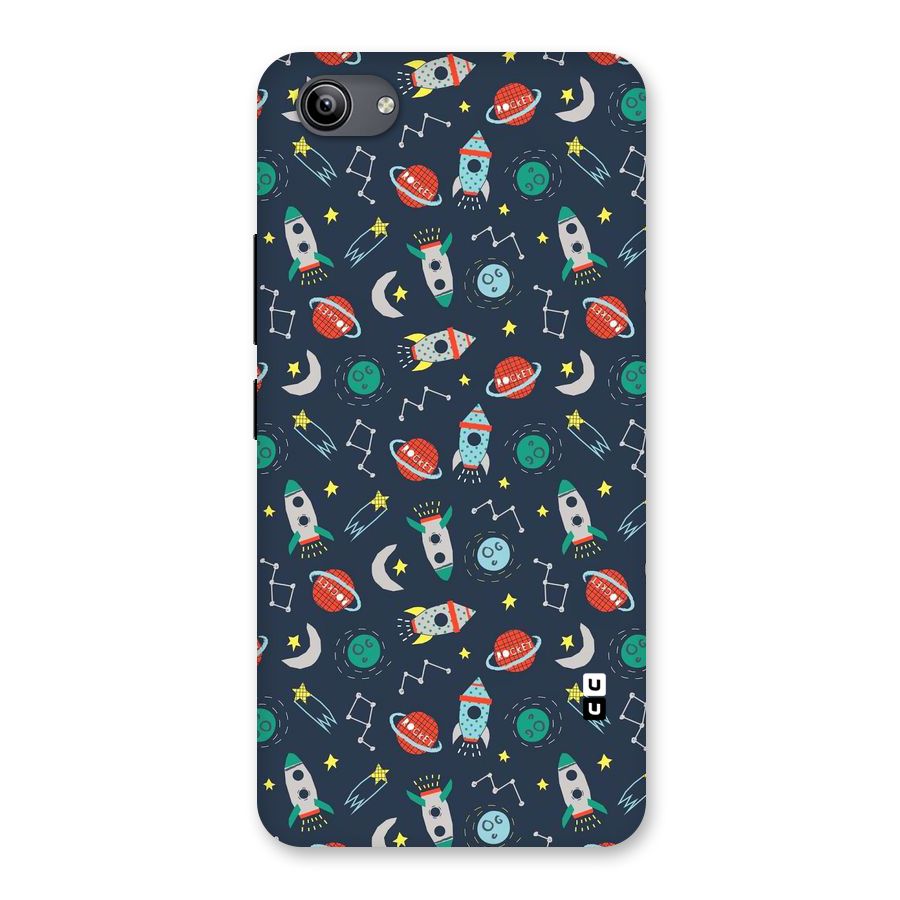 Space Rocket Pattern Back Case for Vivo Y81i