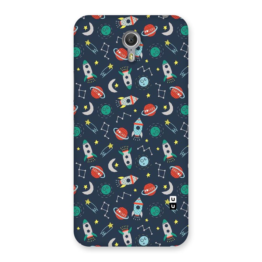 Space Rocket Pattern Back Case for Zuk Z1