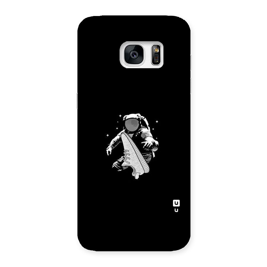 Space Shoe Back Case for Galaxy S7 Edge