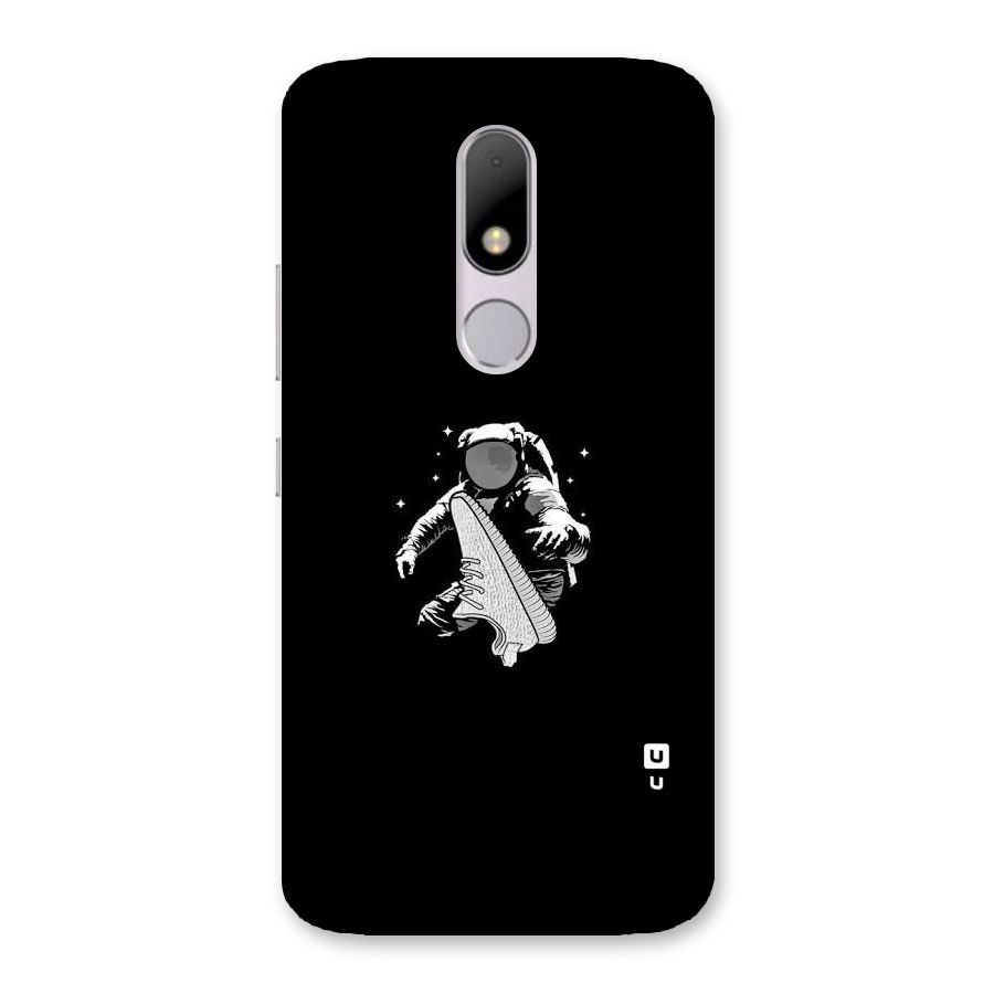 Space Shoe Back Case for Moto M