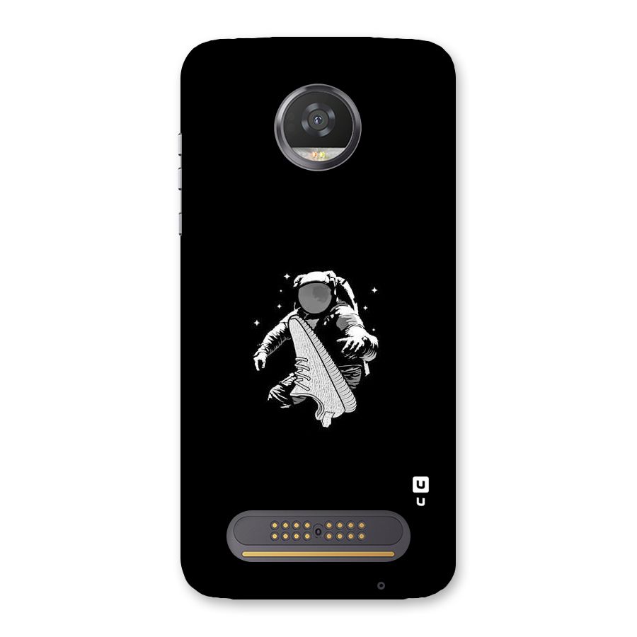 Space Shoe Back Case for Moto Z2 Play