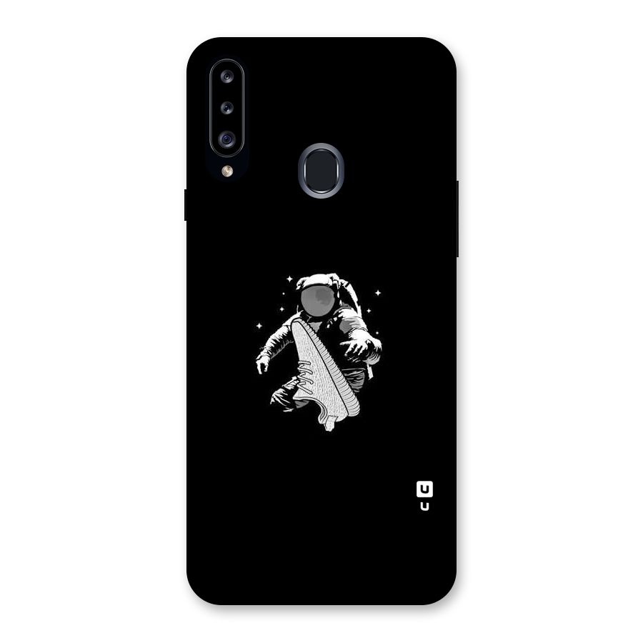 Space Shoe Back Case for Samsung Galaxy A20s