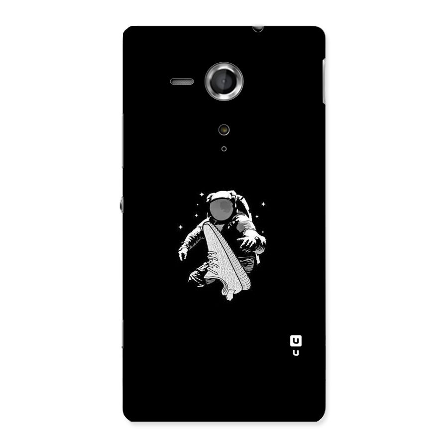 Space Shoe Back Case for Sony Xperia SP