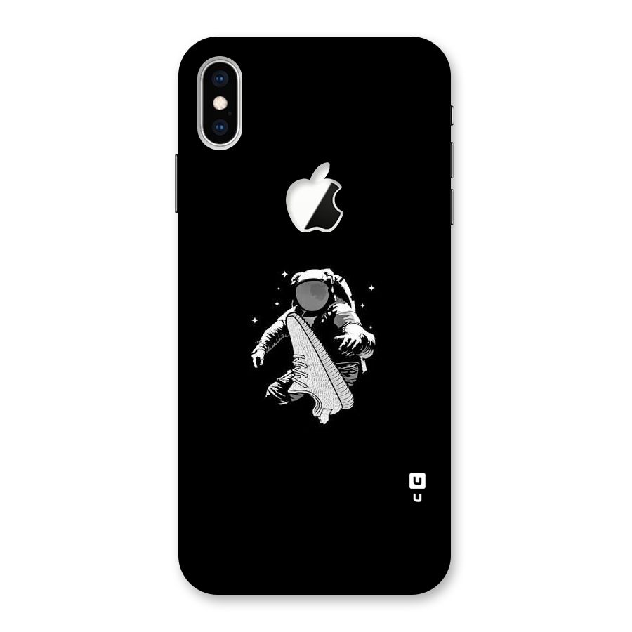 Space Shoe Back Case for iPhone XS Max Apple Cut