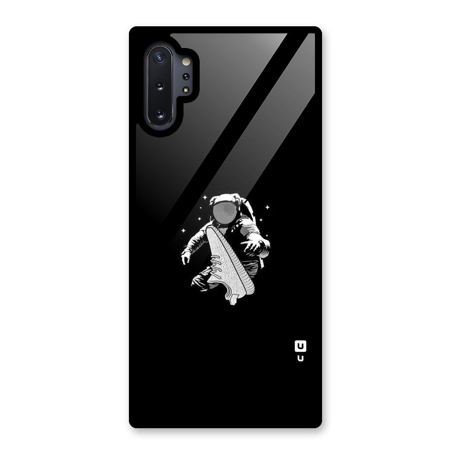 Space Shoe Glass Back Case for Galaxy Note 10 Plus