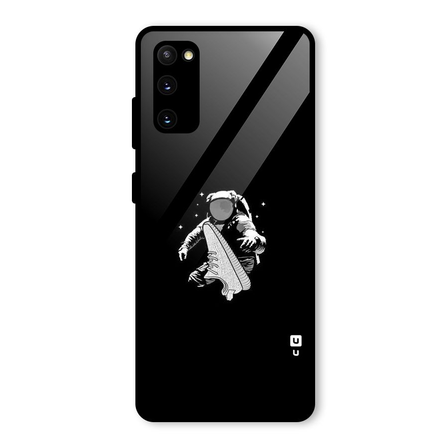 Space Shoe Glass Back Case for Galaxy S20 FE 5G