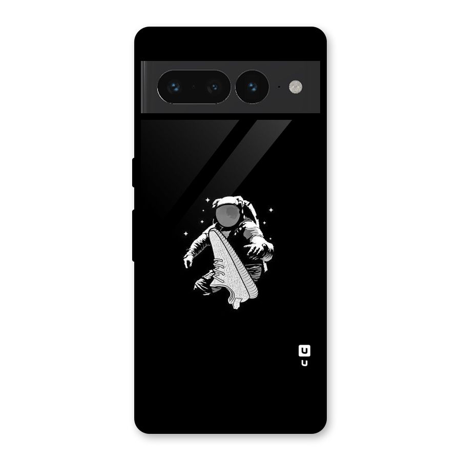 Space Shoe Glass Back Case for Google Pixel 7 Pro