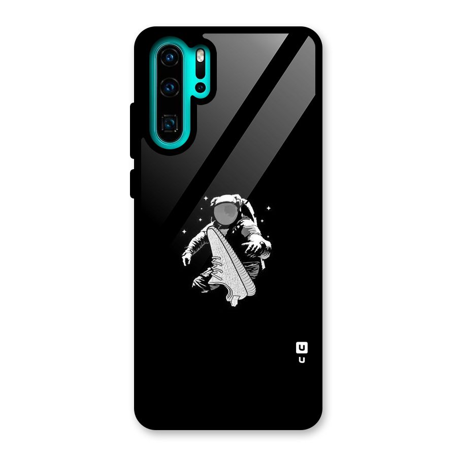 Space Shoe Glass Back Case for Huawei P30 Pro