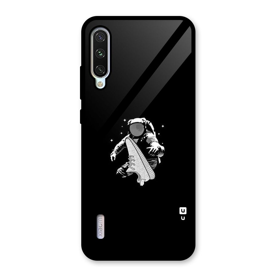 Space Shoe Glass Back Case for Mi A3