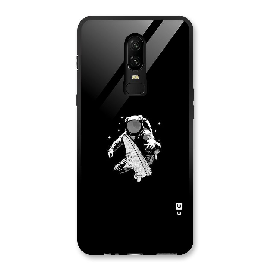 Space Shoe Glass Back Case for OnePlus 6