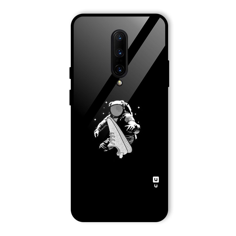 Space Shoe Glass Back Case for OnePlus 7 Pro