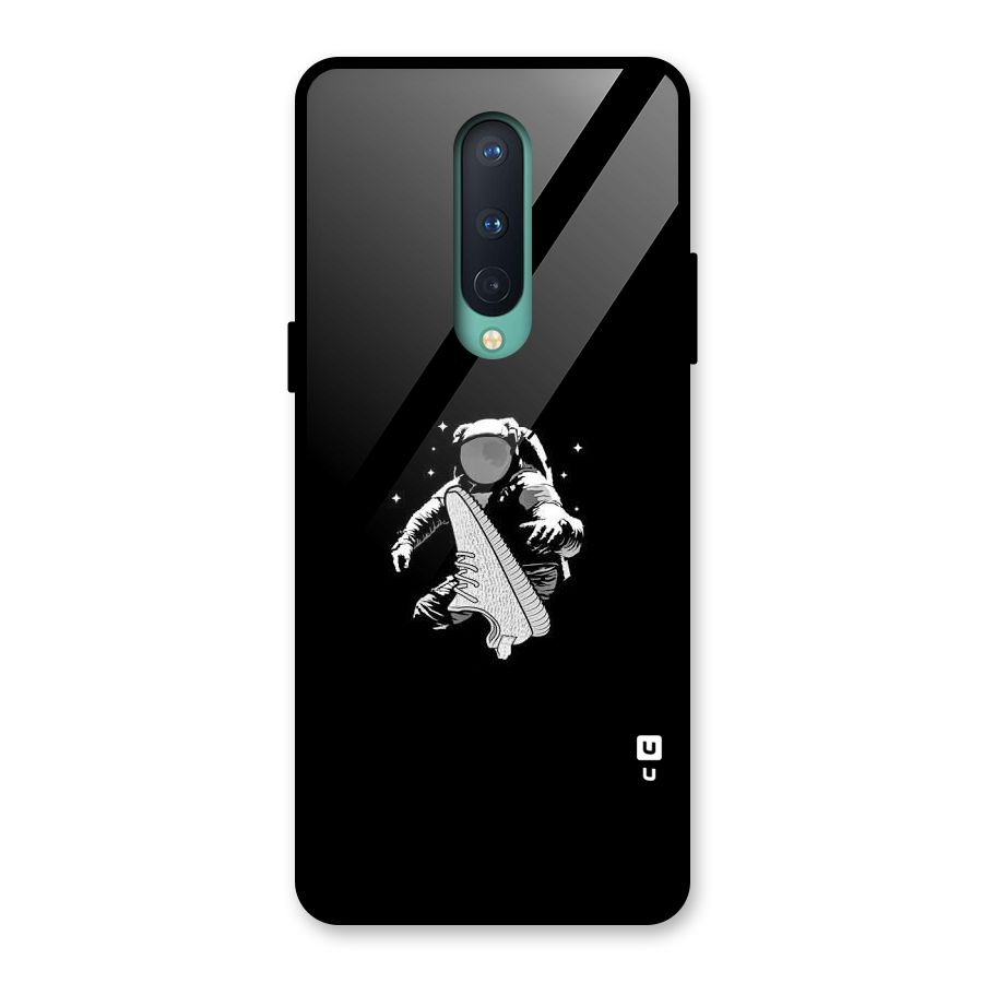 Space Shoe Glass Back Case for OnePlus 8