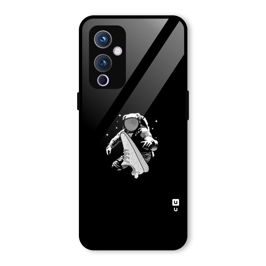 Space Shoe Glass Back Case for OnePlus 9
