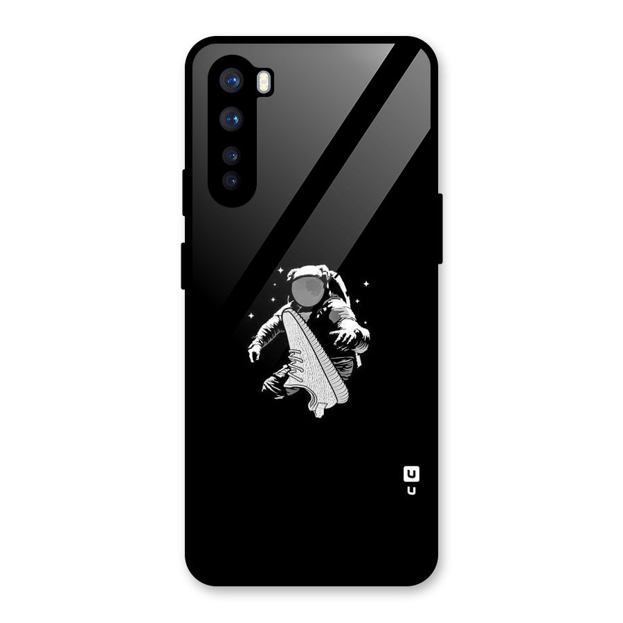 Space Shoe Glass Back Case for OnePlus Nord