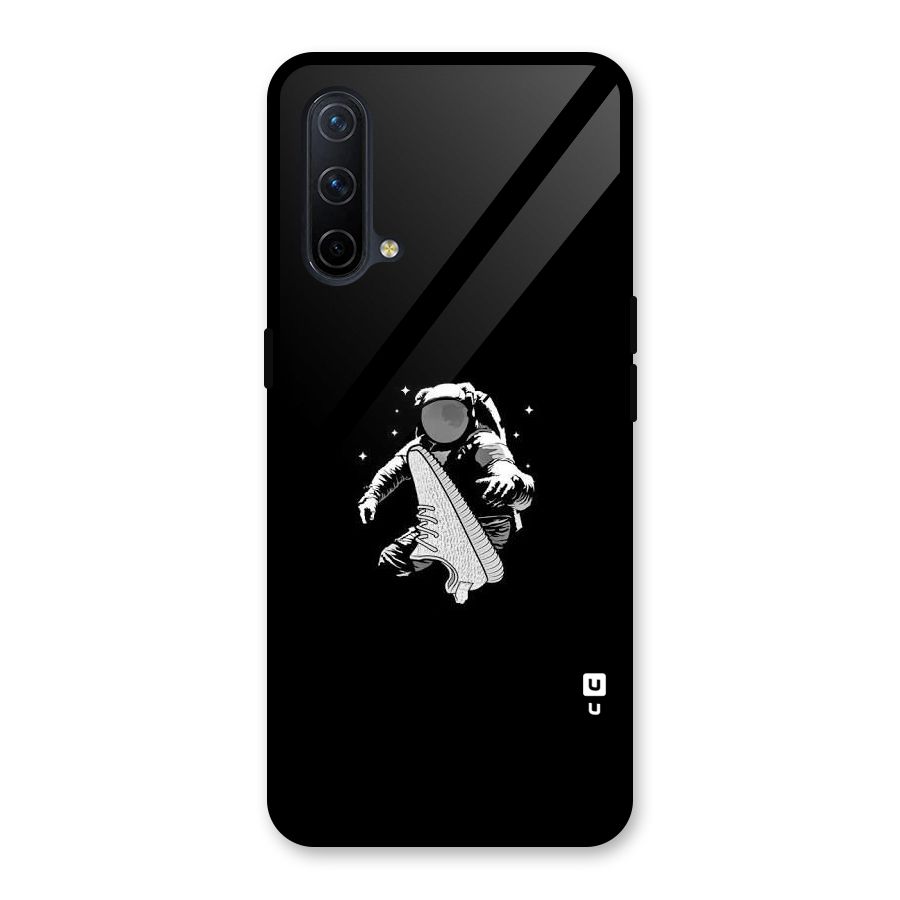 Space Shoe Glass Back Case for OnePlus Nord CE 5G