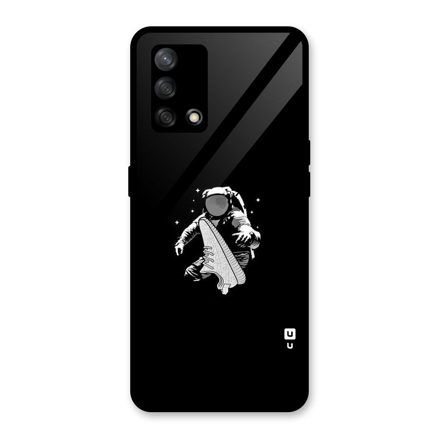 Space Shoe Glass Back Case for Oppo F19