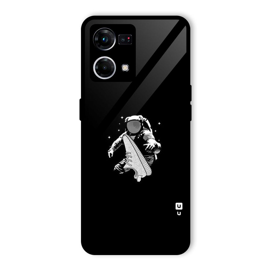 Space Shoe Glass Back Case for Oppo F21 Pro 4G