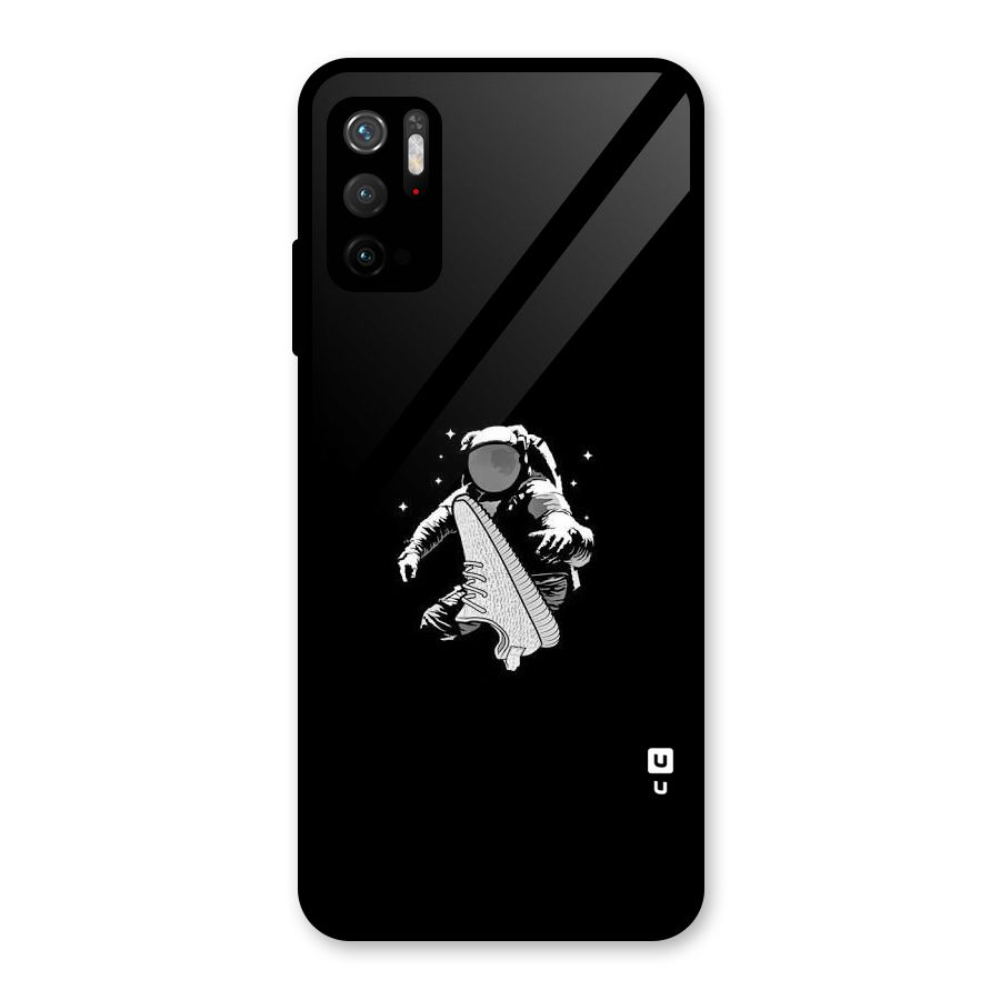 Space Shoe Glass Back Case for Poco M3 Pro 5G