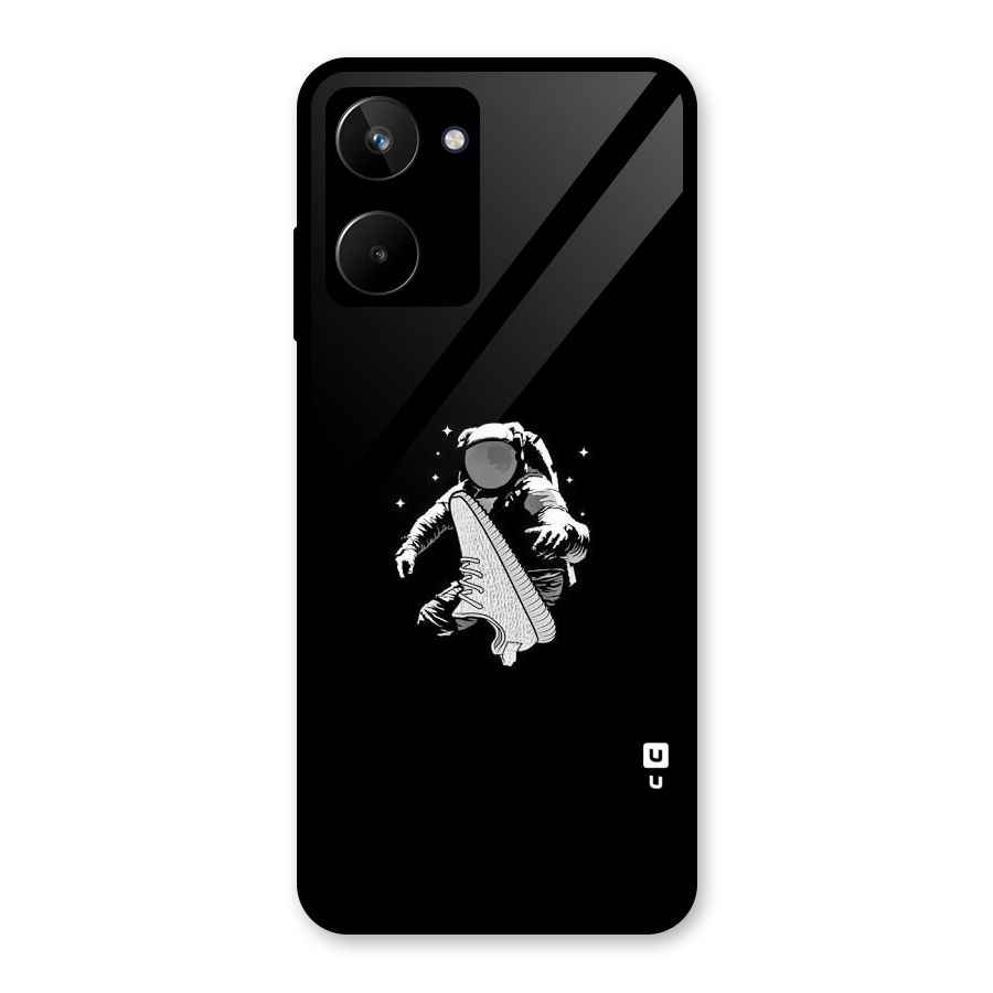 Space Shoe Glass Back Case for Realme 10
