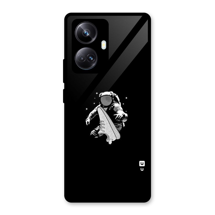 Space Shoe Glass Back Case for Realme 10 Pro Plus