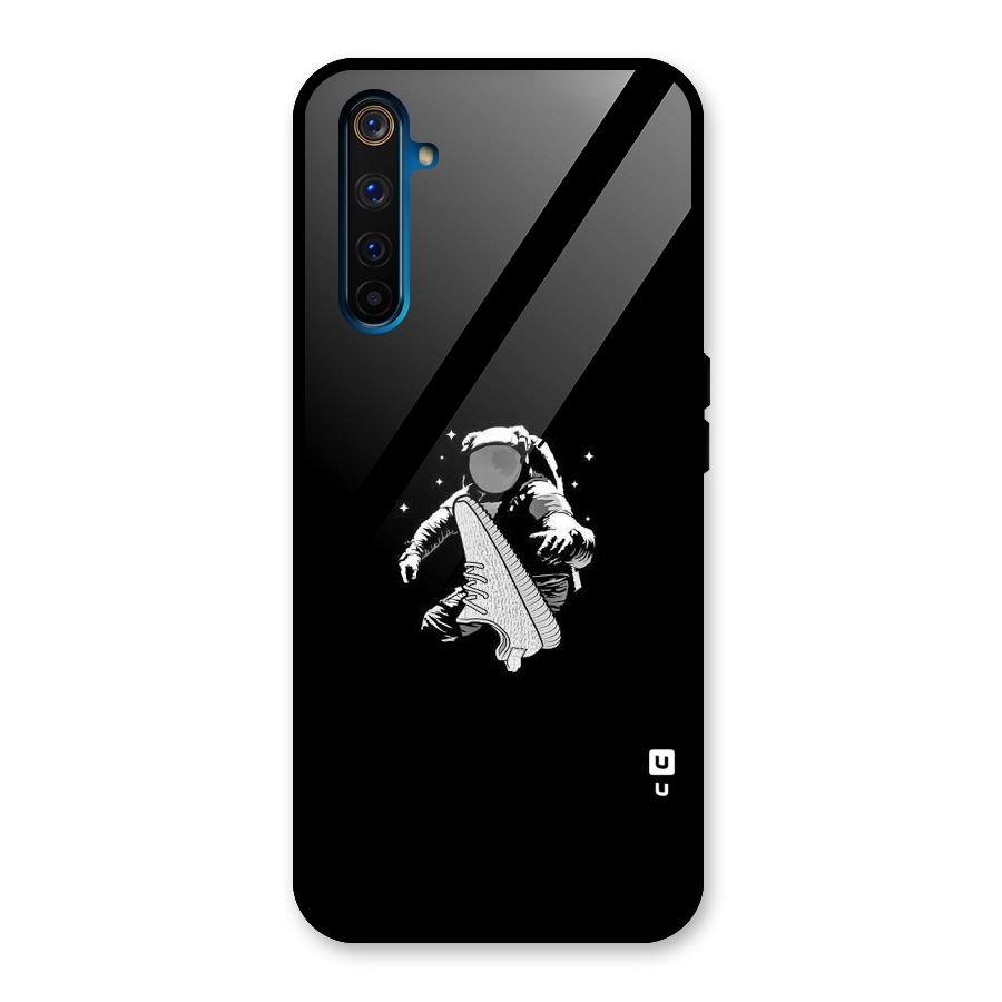 Space Shoe Glass Back Case for Realme 6 Pro