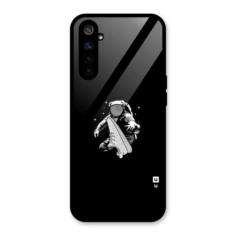 Space Shoe Glass Back Case for Realme 6i