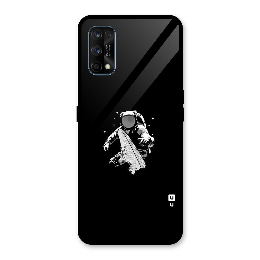 Space Shoe Glass Back Case for Realme 7 Pro