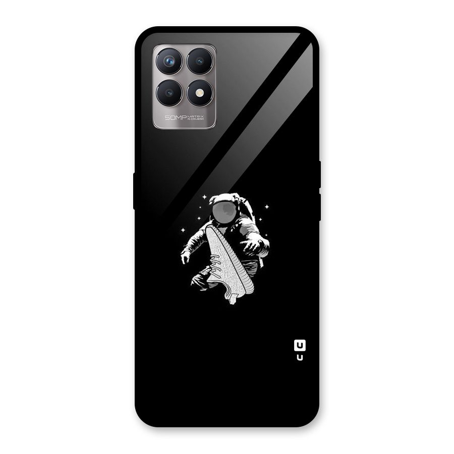 Space Shoe Glass Back Case for Realme Narzo 50