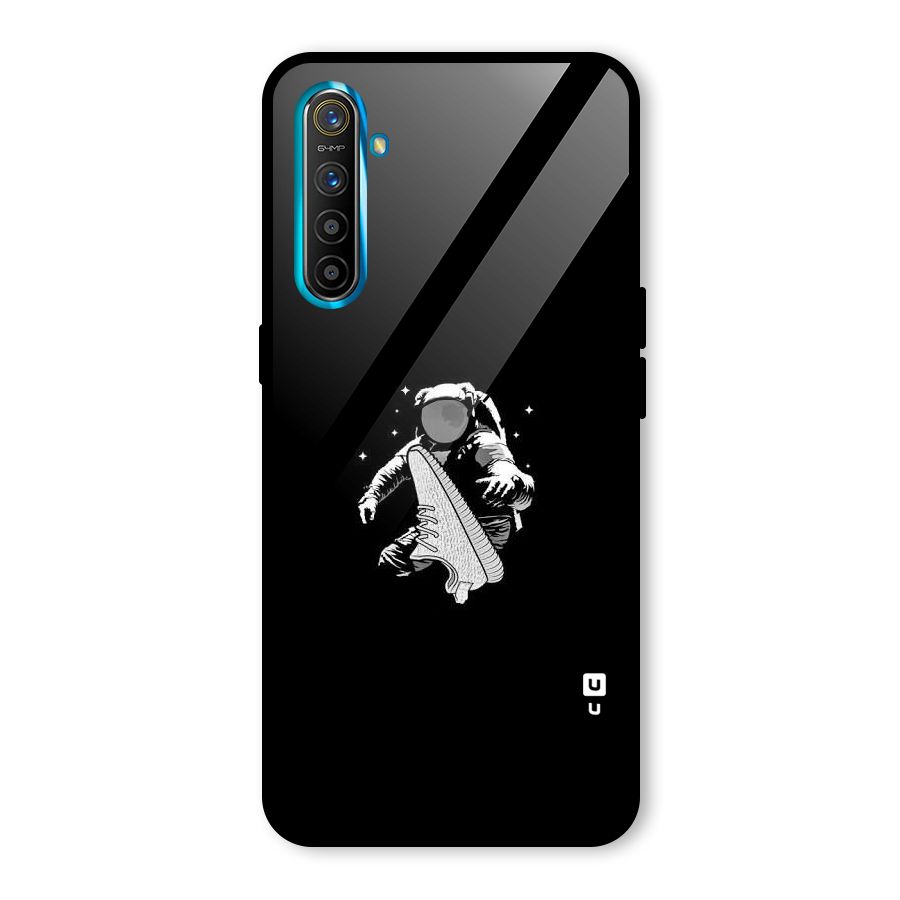 Space Shoe Glass Back Case for Realme X2