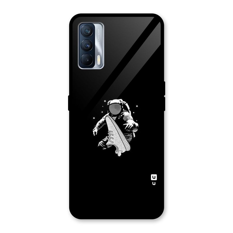 Space Shoe Glass Back Case for Realme X7