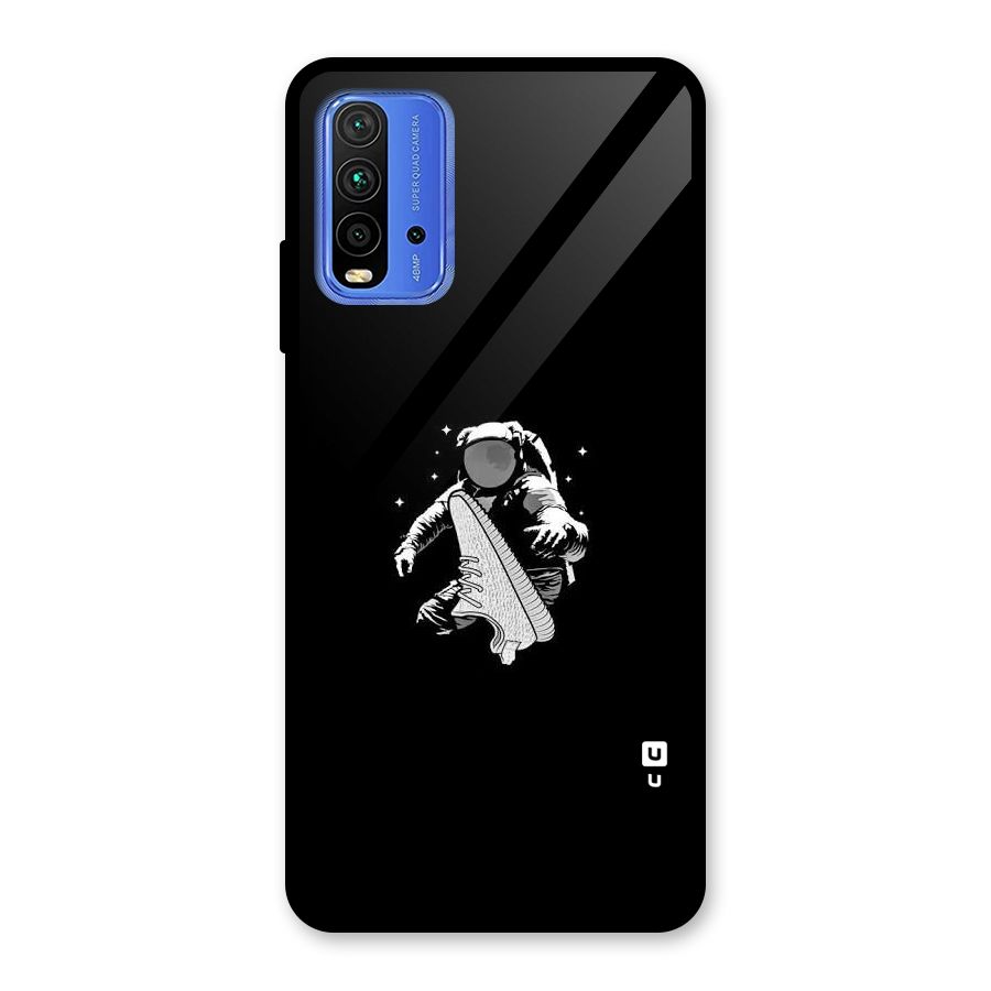 Space Shoe Glass Back Case for Redmi 9 Power