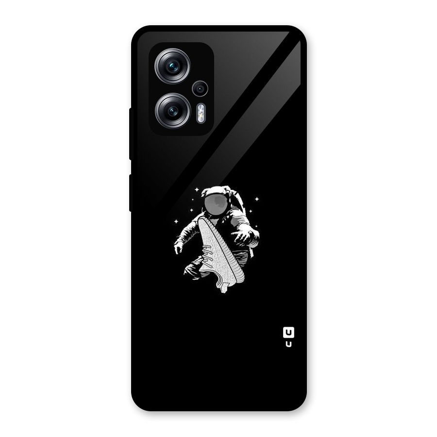 Space Shoe Glass Back Case for Redmi K50i
