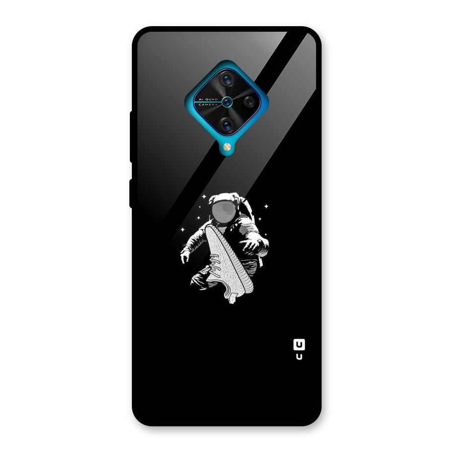 Space Shoe Glass Back Case for Vivo S1 Pro