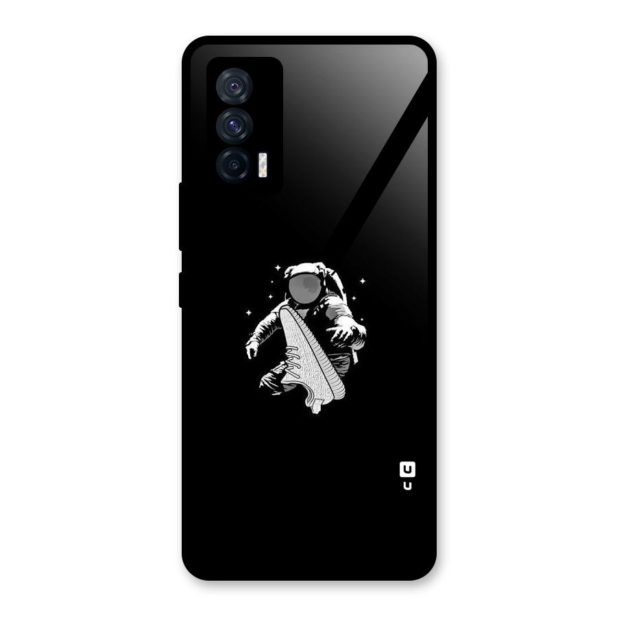 Space Shoe Glass Back Case for Vivo iQOO 7 5G