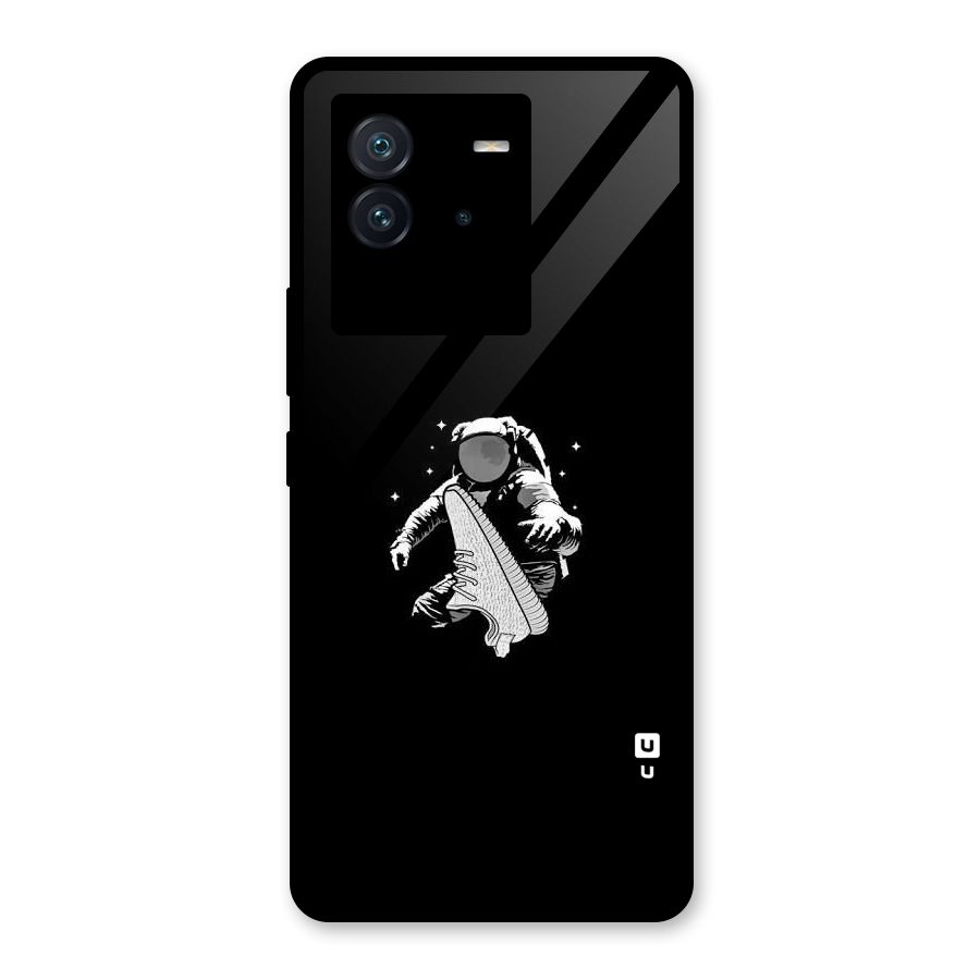 Space Shoe Glass Back Case for Vivo iQOO Neo 6 5G