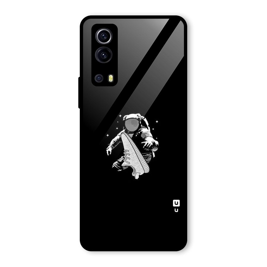 Space Shoe Glass Back Case for Vivo iQOO Z3