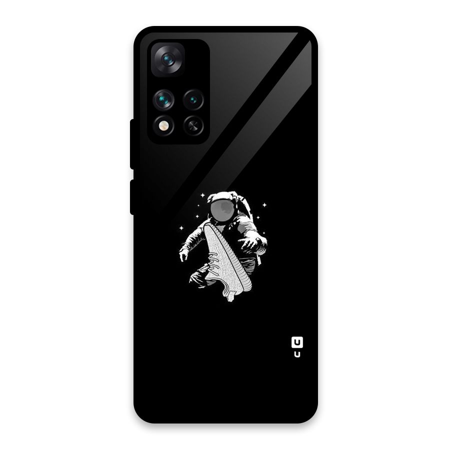 Space Shoe Glass Back Case for Xiaomi 11i HyperCharge 5G