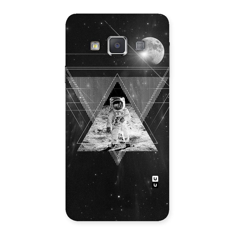 Space Triangle Abstract Back Case for Galaxy A3