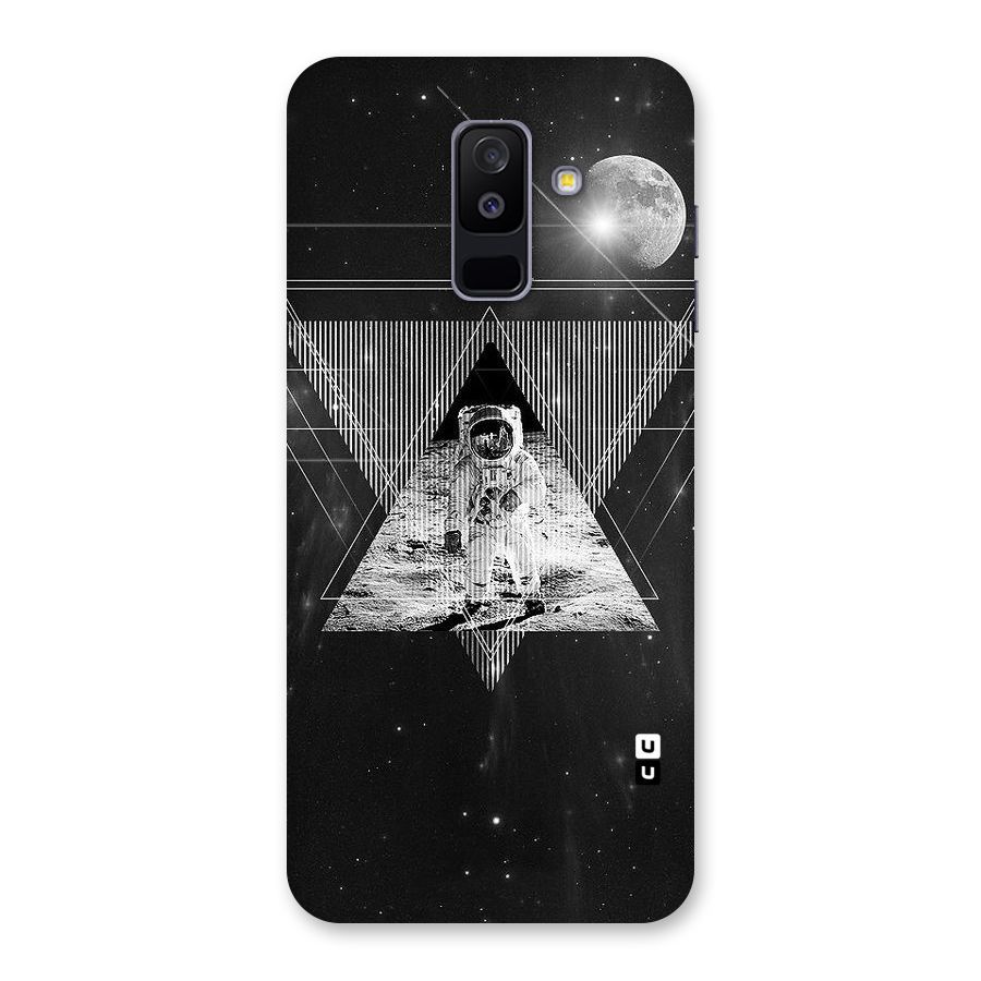 Space Triangle Abstract Back Case for Galaxy A6 Plus