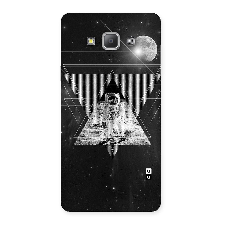 Space Triangle Abstract Back Case for Galaxy A7