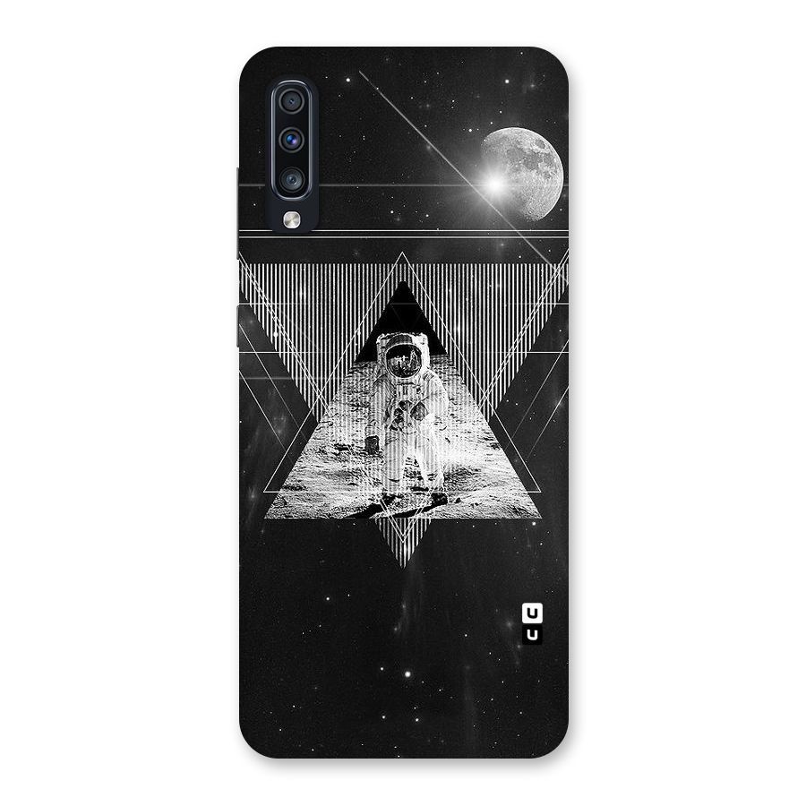 Space Triangle Abstract Back Case for Galaxy A70