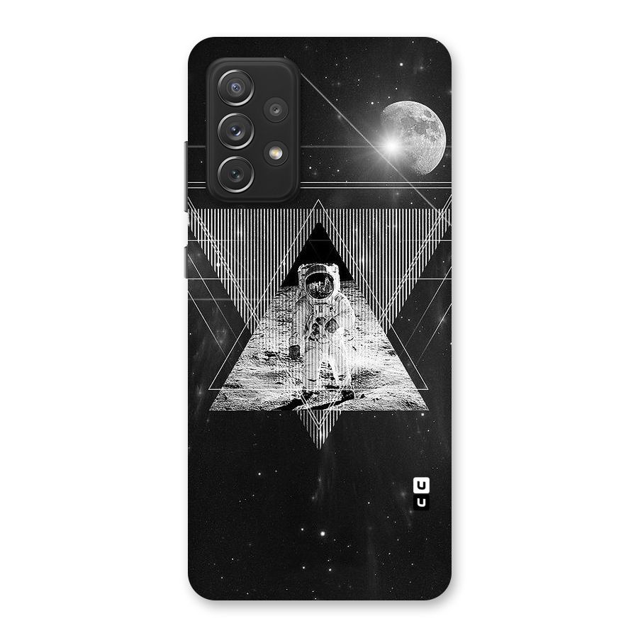 Space Triangle Abstract Back Case for Galaxy A72
