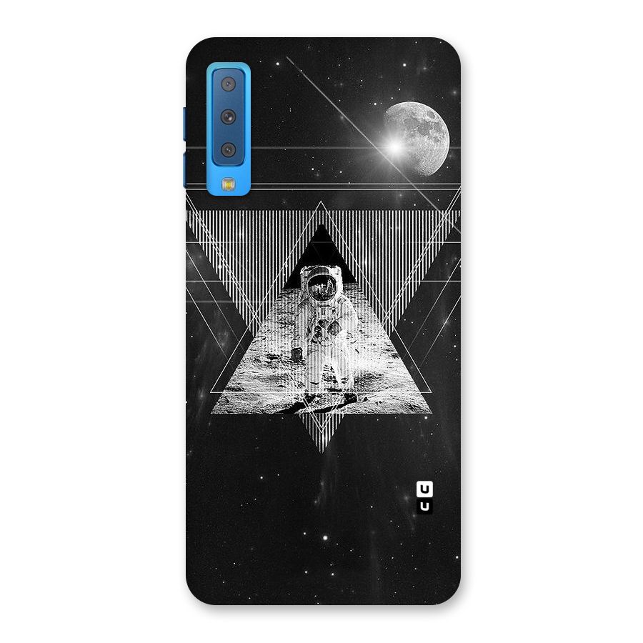 Space Triangle Abstract Back Case for Galaxy A7 (2018)