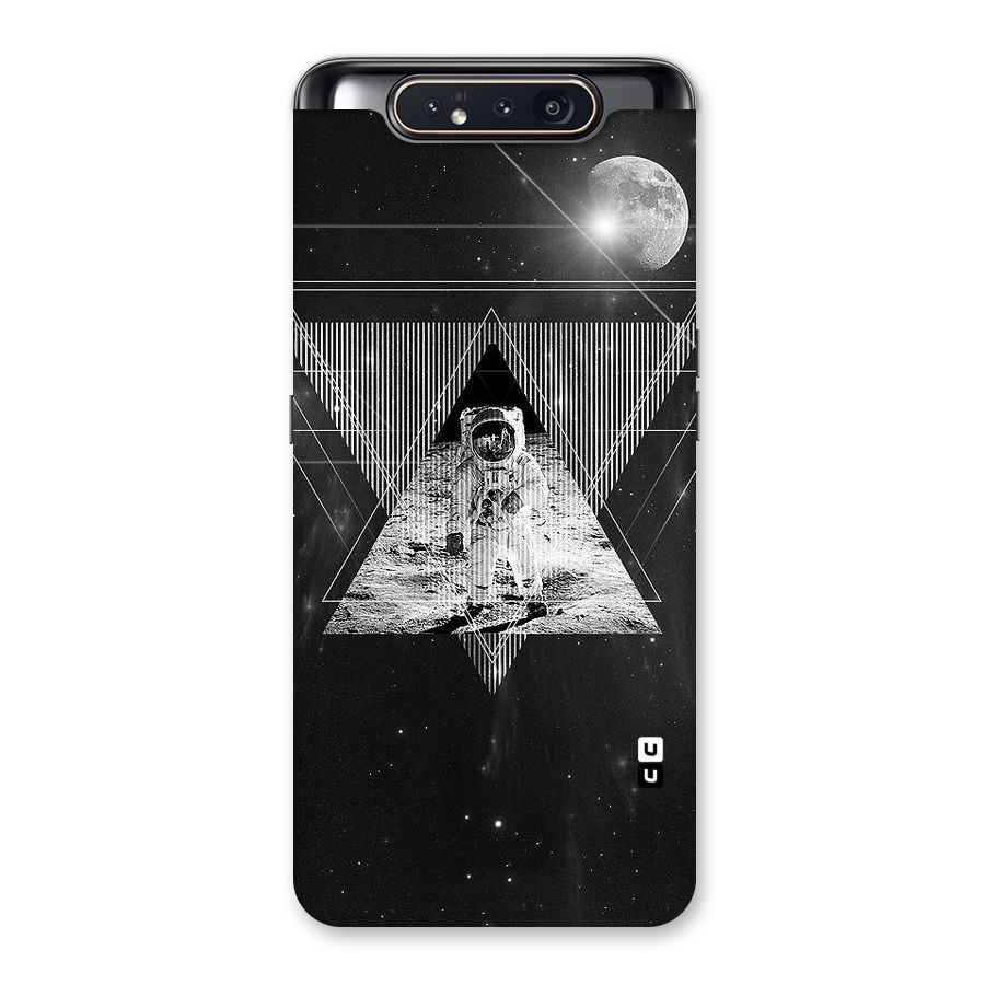 Space Triangle Abstract Back Case for Galaxy A80