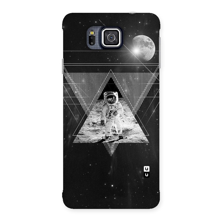 Space Triangle Abstract Back Case for Galaxy Alpha