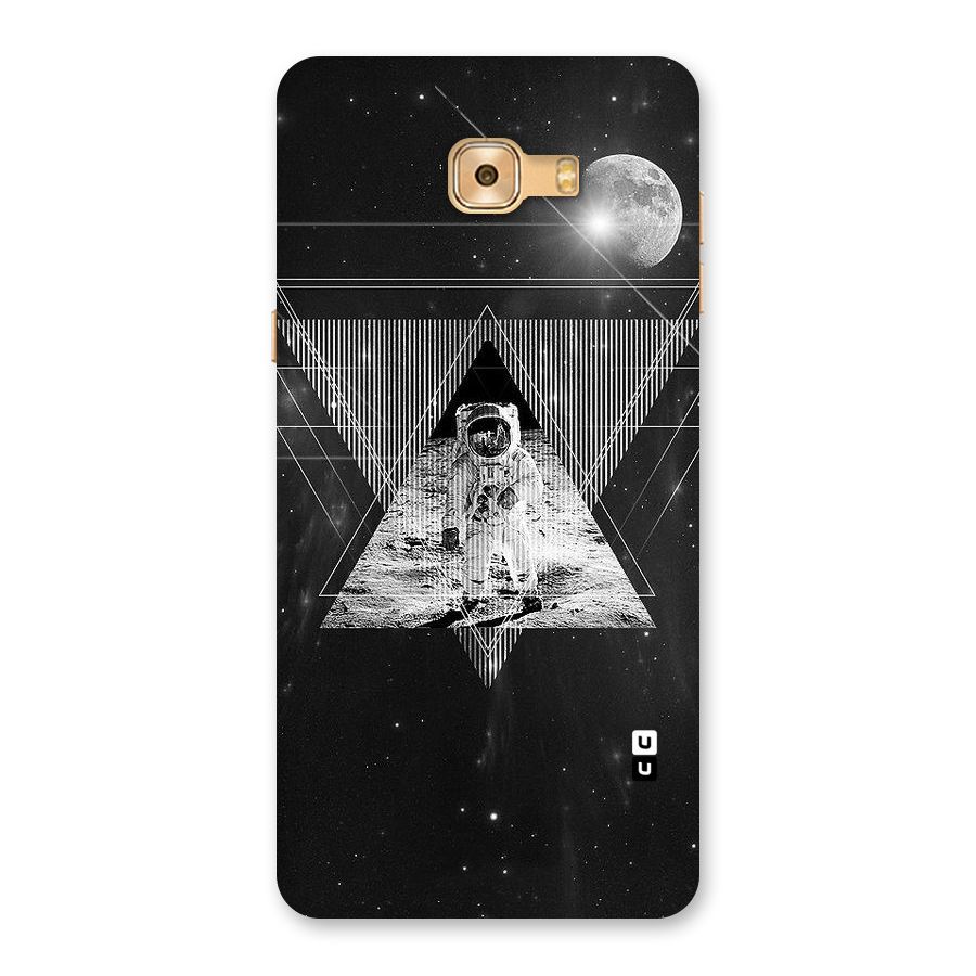 Space Triangle Abstract Back Case for Galaxy C9 Pro