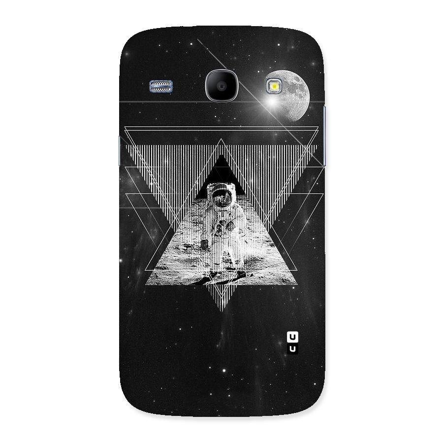 Space Triangle Abstract Back Case for Galaxy Core
